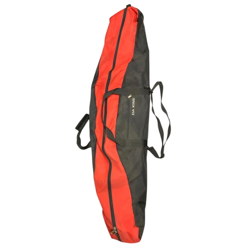 Dakine Snowboard Travel Bag Red Black Shoulder Strap 66x20" Luggage Outdoor Gear
